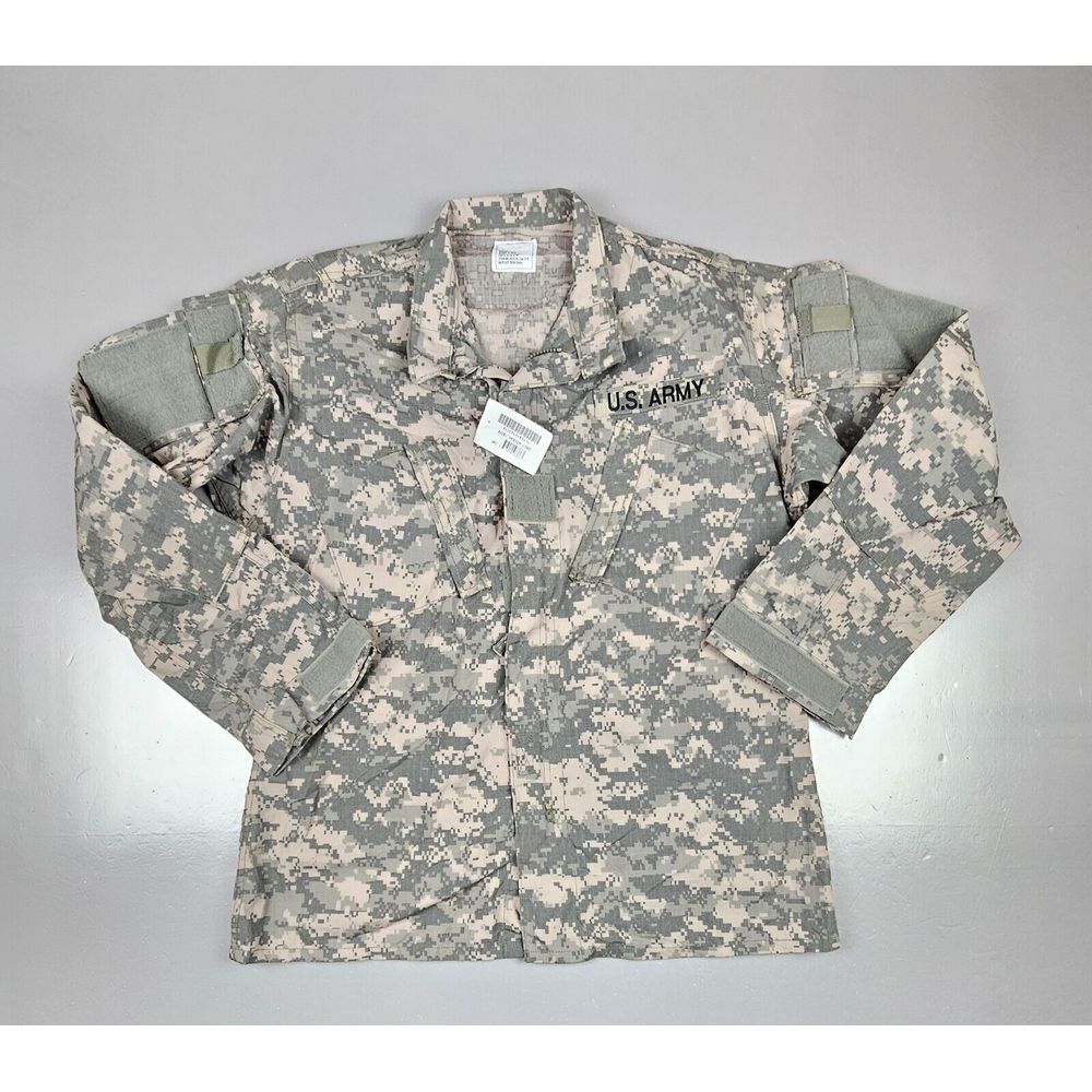 US Military Army Coat‎ Size Med/Long Combat Uniform Regular Digital Camo.  NWT
